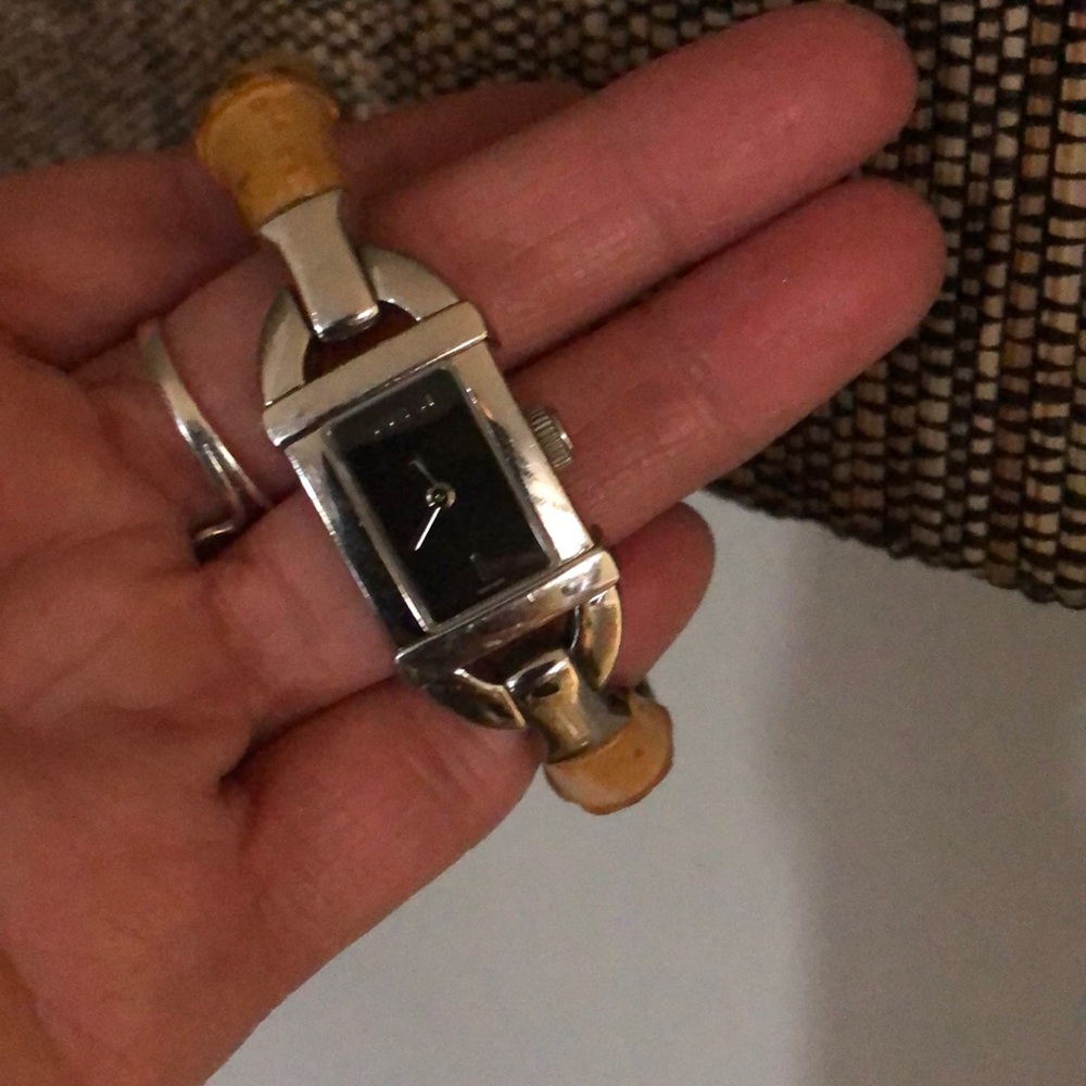 Gucci bamboo watch